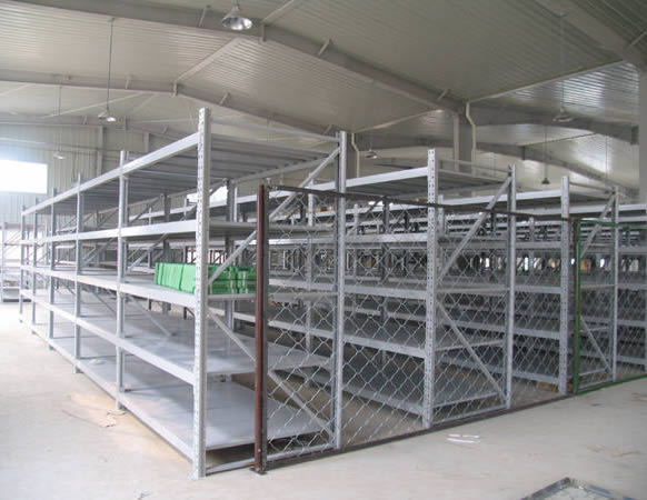 昆山某公司輕型貨（huò）架（jià）安裝完成